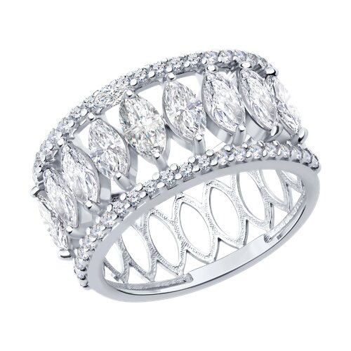 Кольцо Diamant - Серебро 925, Фианит (арт. 94-110-00200-1)