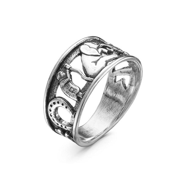 Кольцо Красная пресня - Серебро 925 (арт. 2308568)