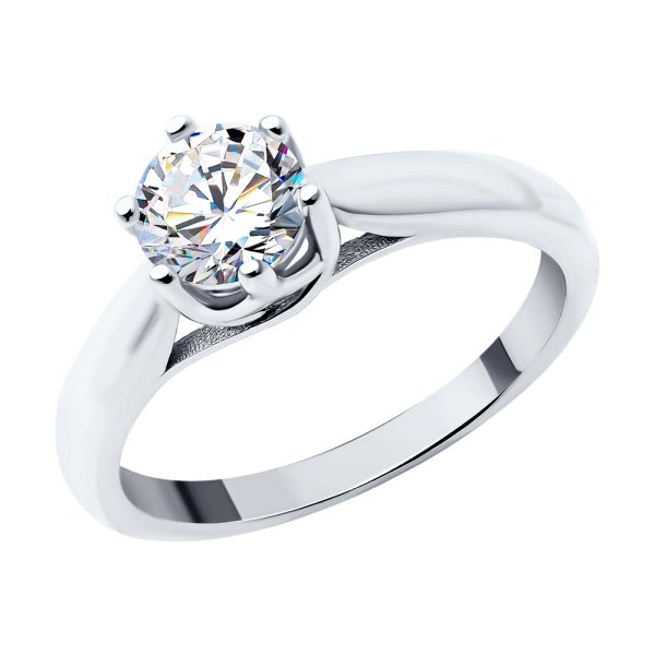 Кольцо SOKOLOV - Серебро 925, Фианит (арт. 94013971-91)