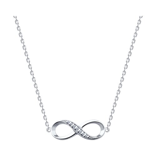 Колье SOKOLOV - Серебро 925, Фианит (арт. 94070660)