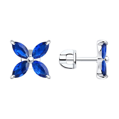 Серьги SOKOLOV - Серебро 925, Фианит (арт. 94024865)