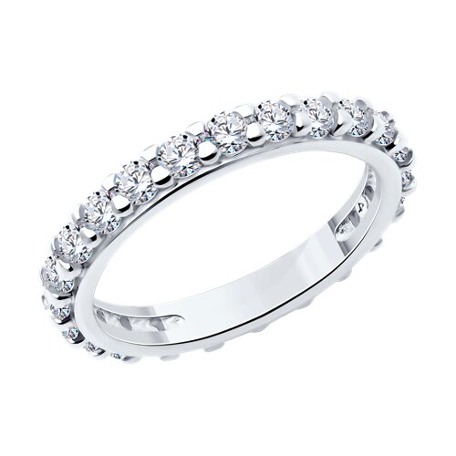 Кольцо SOKOLOV - Серебро 925, Фианит (арт. 94013848)