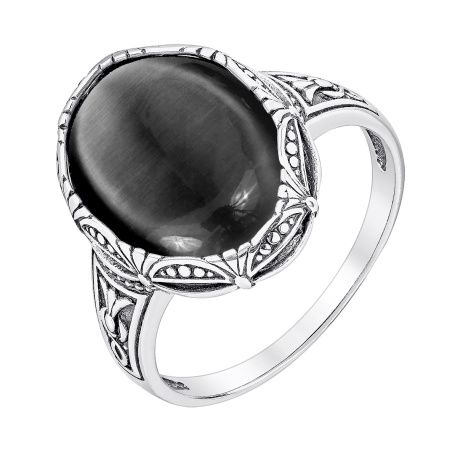 Кольцо KRASNOE - Серебро 925, Серпентин (арт. 1340265142-21)