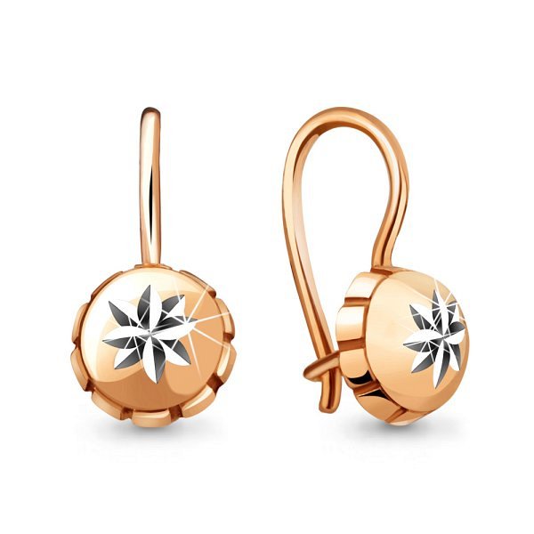 Серьги Аквамарин - Золото 375 (арт. 30899.8)