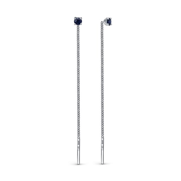 Серьги Platinum Lab. - Платина 950 (арт. ПС-271С-01)