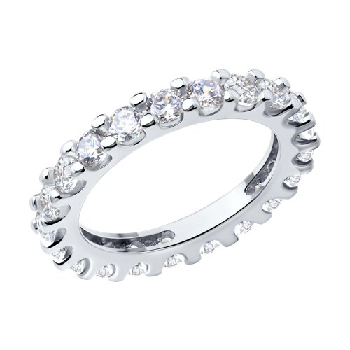 Кольцо SOKOLOV - Серебро 925, Фианит (арт. 94013662)