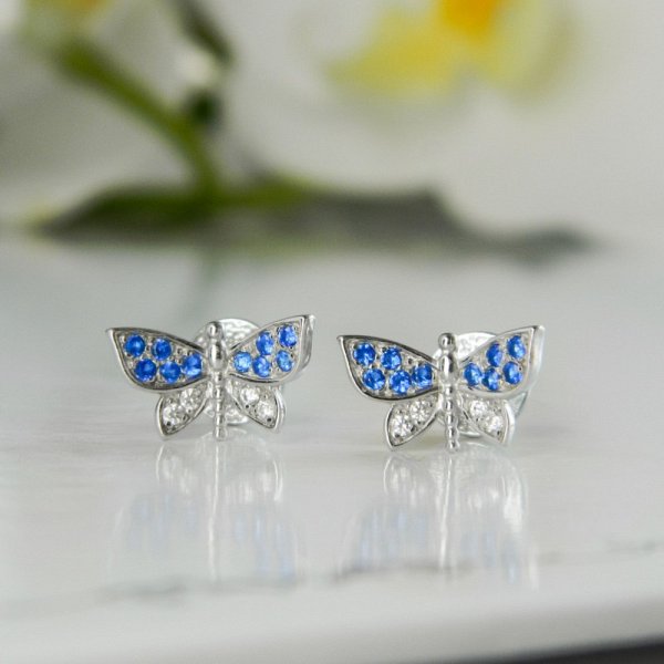 Серьги Галатея - Серебро 925, Фианит (арт. 3023.5)