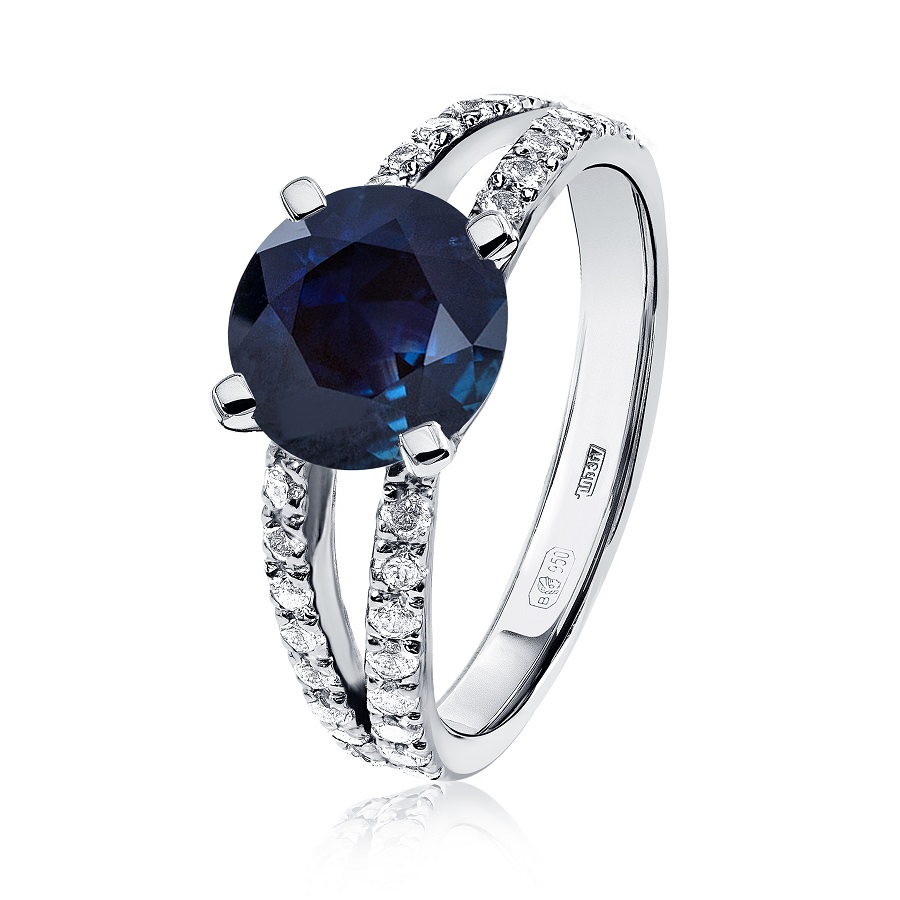 Кольцо Platinum Lab. - Платина 950 (арт. ПК-037С-01)