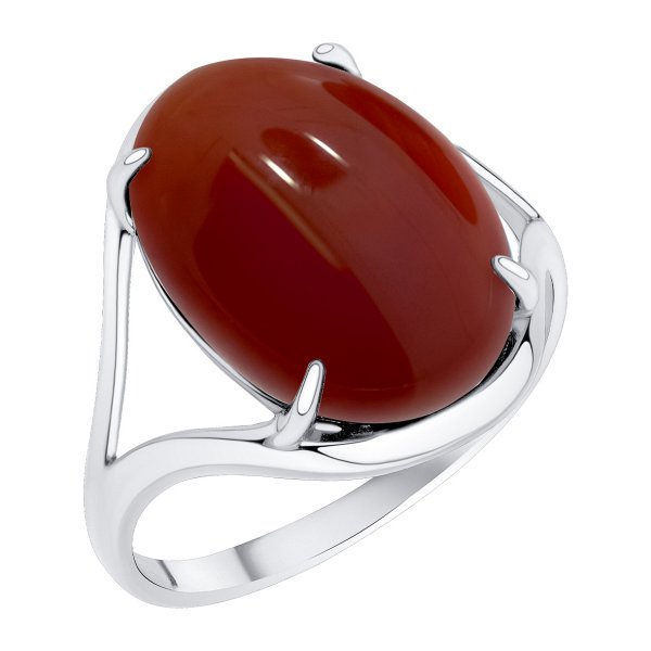 Кольцо KRASNOE - Серебро 925, Агат (арт. 1340395743-31)