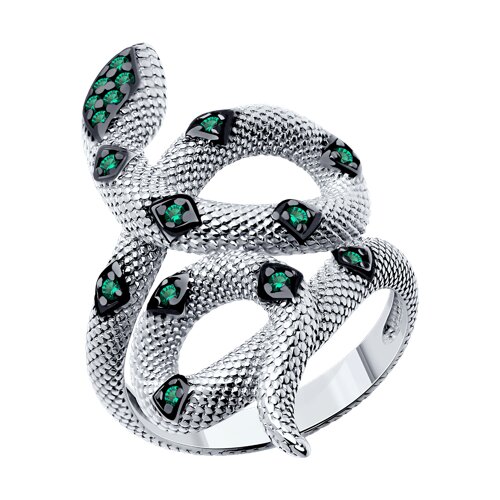 Кольцо SOKOLOV - Серебро 925, Фианит (арт. 94013857)