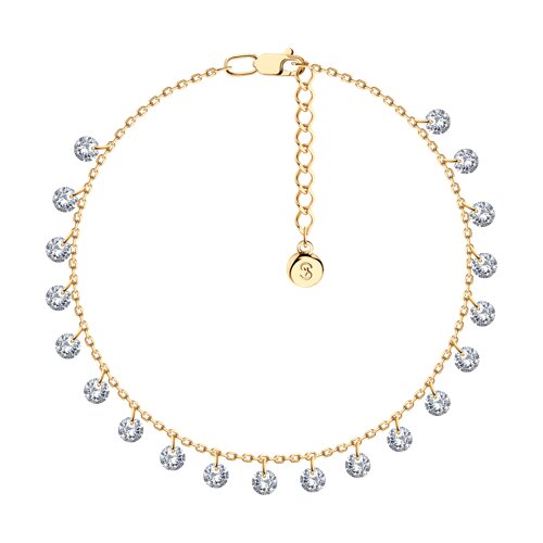 Браслет SOKOLOV - Серебро 925, Фианит (арт. 93050146)