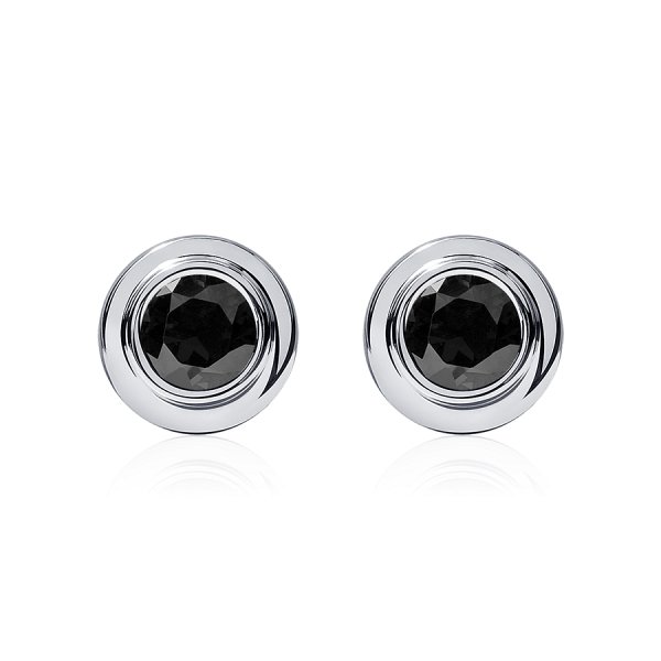 Серьги Platinum Lab. - Платина 950 (арт. ПС-020Ч-07)