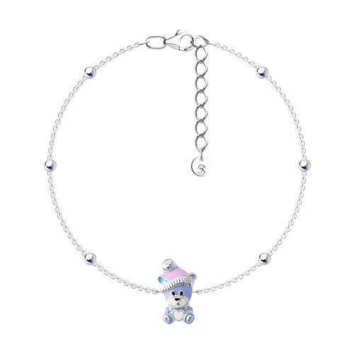 Браслет SOKOLOV - Серебро 925, Эмаль (арт. 94051523)