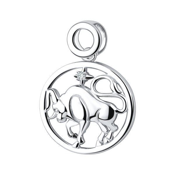 Подвеска Talant - Серебро 925, Фианит (арт. 55-72-0001-27885)