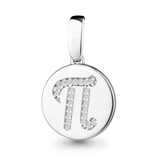 Подвеска Аквамарин - Серебро 925, Фианит (арт. 24027А.5)