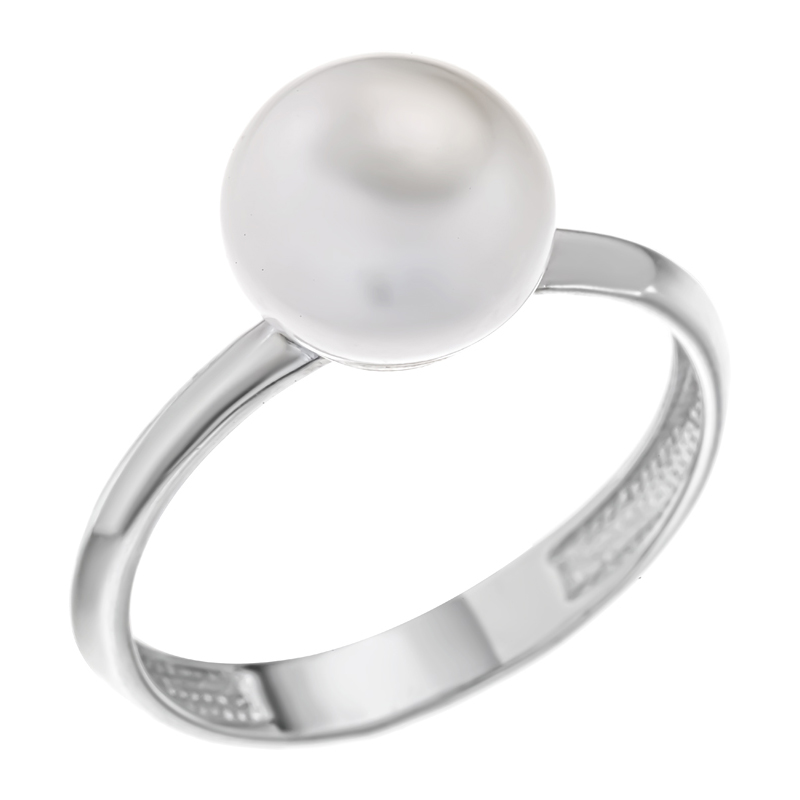 Кольцо Мастер Клио - Серебро 925, Жемчуг культивированный (арт. 24К0563КС)