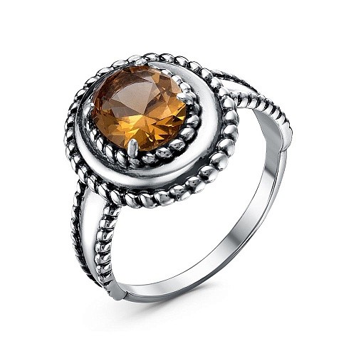 Кольцо Красная пресня - Серебро 925, Синтетический султанит (арт. 23814262-22)