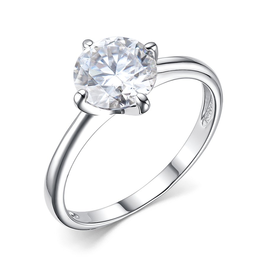 Кольцо Дар - Серебро 925, Синтетический муассанит (арт. К-5017рс16128)