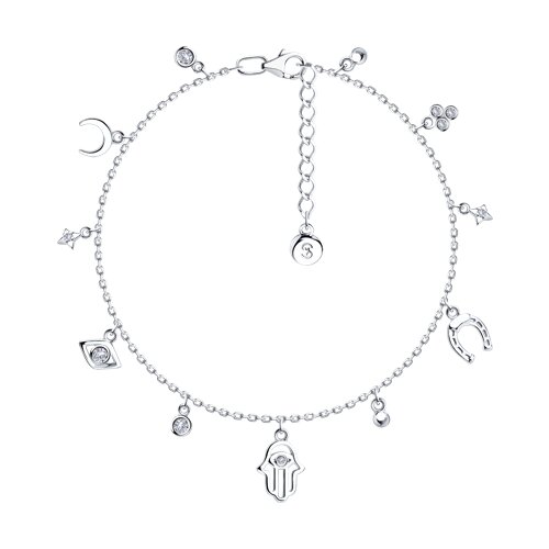 Браслет SOKOLOV - Серебро 925, Фианит (арт. 94050956)