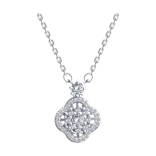 Колье SOKOLOV - Серебро 925, Фианит (арт. 94071082-91)