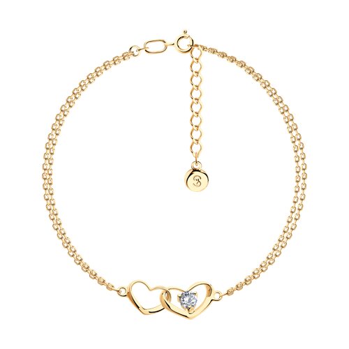 Браслет SOKOLOV - Серебро 925, Фианит (арт. 93050043)