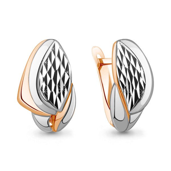 Серьги Аквамарин - Серебро 925 (арт. 33403.6)