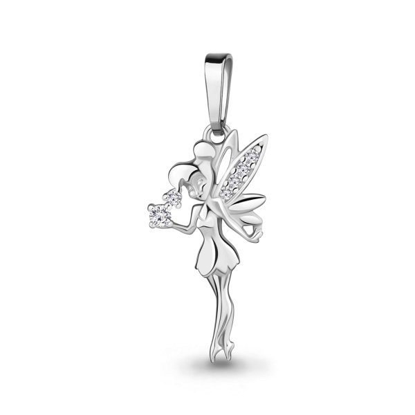 Подвеска Аквамарин - Серебро 925, Фианит (арт. 24777А.5)