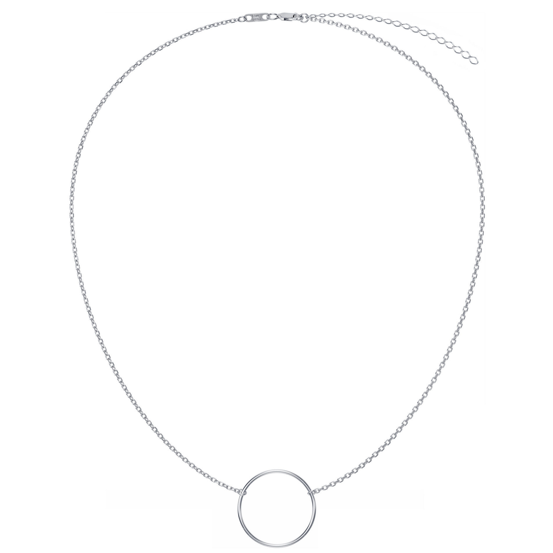 Колье Красцветмет - Серебро 925 (арт. НХ22-1628-3#0.50)