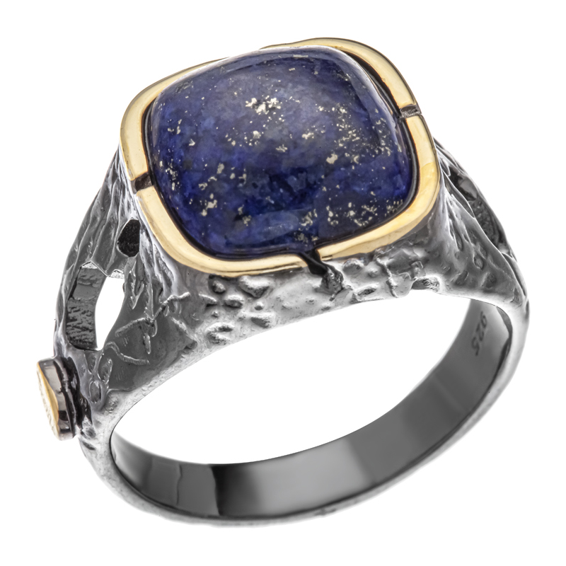 Кольцо Мастер Клио - Серебро 925, Лазурит (арт. 36К151166)