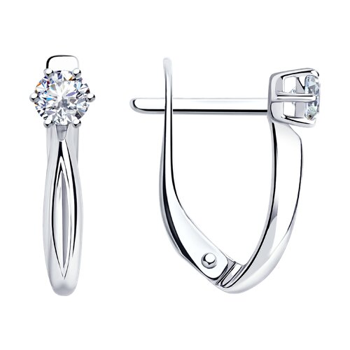 Серьги Diamant - Серебро 925, Фианит (арт. 94-120-01376-1)