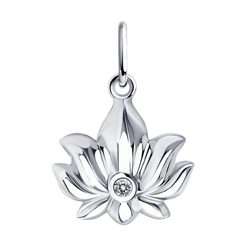 Подвеска Diamant - Серебро 925, Фианит (арт. 94-130-01096-1)