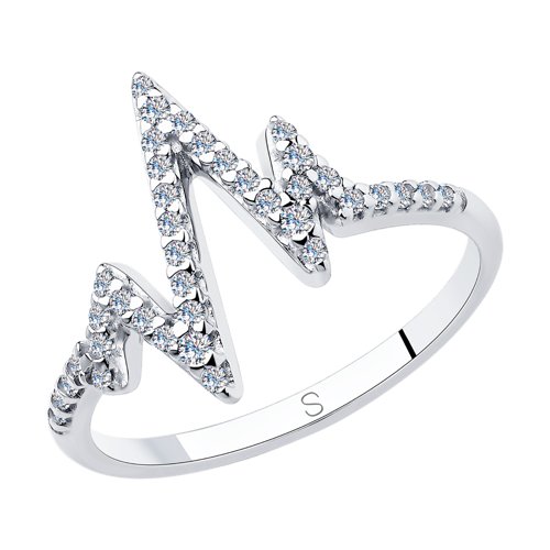 Кольцо SOKOLOV - Серебро 925, Фианит (арт. 94013094)