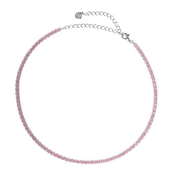 Колье Фиделис - Серебро 925, Фианит (арт. C1-AW-10336-p)
