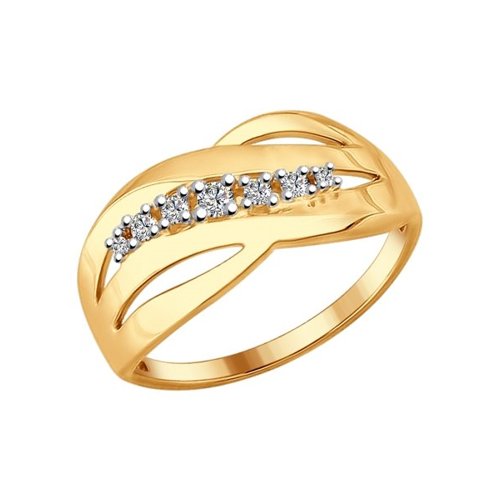 Кольцо SOKOLOV - Серебро 925, Фианит (арт. 93010603)