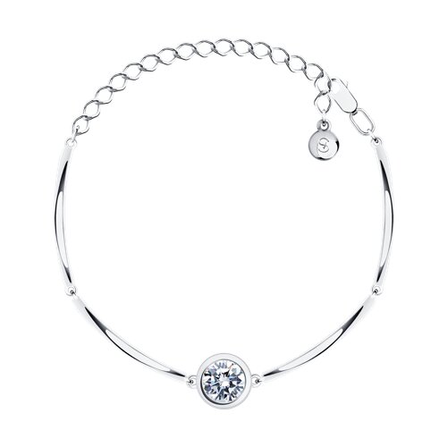 Браслет SOKOLOV - Серебро 925, Фианит (арт. 94050213)