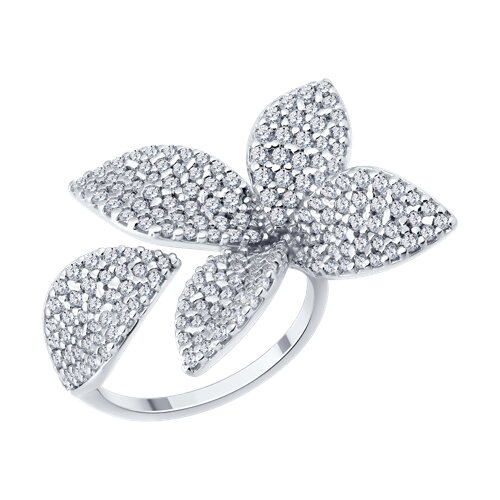 Кольцо SOKOLOV - Серебро 925, Фианит (арт. 94014667)