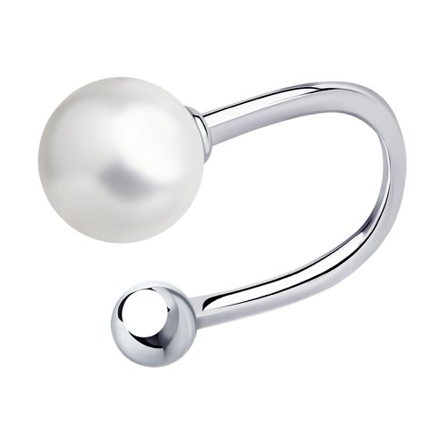 Серьга SOKOLOV - Серебро 925, Жемчуг культивированный (арт. 94170145)
