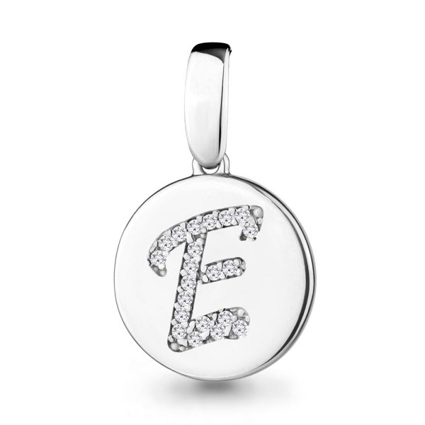 Подвеска Аквамарин - Серебро 925, Фианит (арт. 24010А.5)