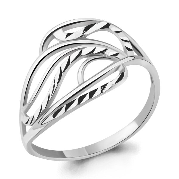 Кольцо Аквамарин - Серебро 925 (арт. 51565.5)