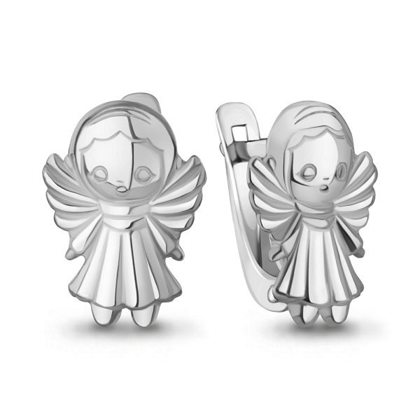 Серьги Аквамарин - Серебро 925 (арт. 34750.5)