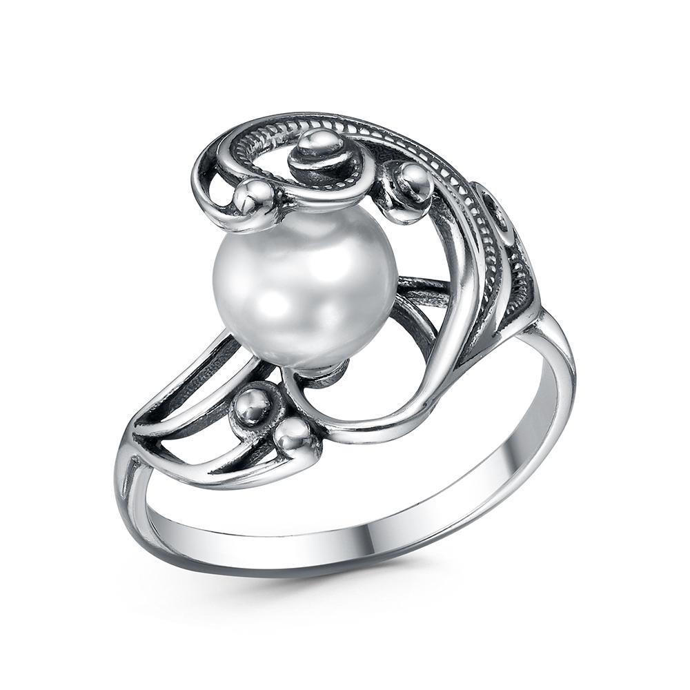 Кольцо Красная пресня - Серебро 925, Жемчуг культивированный (арт. 23316090)