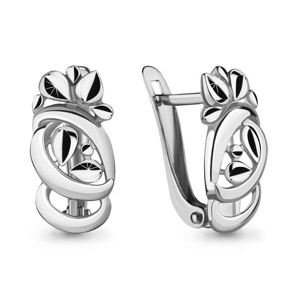 Серьги Аквамарин - Серебро 925 (арт. 33629.5)