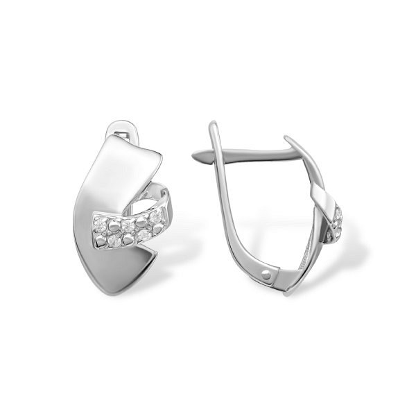 Серьги EFREMOV - Серебро 925, Фианит (арт. 12100110127-501)
