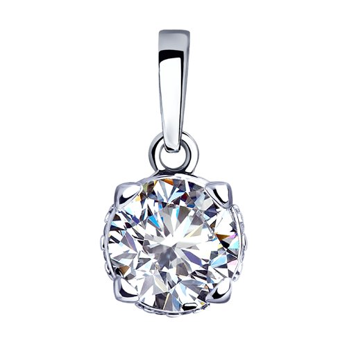 Подвеска SOKOLOV - Серебро 925, Фианит (арт. 94032260)