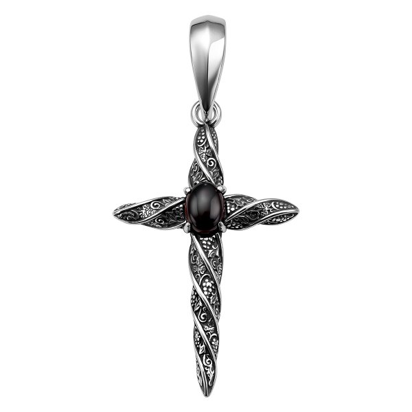 Подвеска Дар - Серебро 925, Гранат (арт. П-2588ок404)