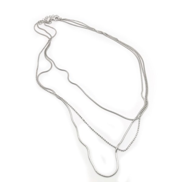 Колье Фиделис - Серебро 925 (арт. XGI01649-Rd)