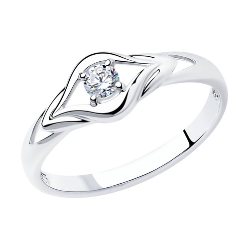 Кольцо SOKOLOV - Серебро 925, Фианит (арт. 94011586)