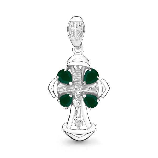 Подвеска Аквамарин - Серебро 925, Агат (арт. 2225509.5)