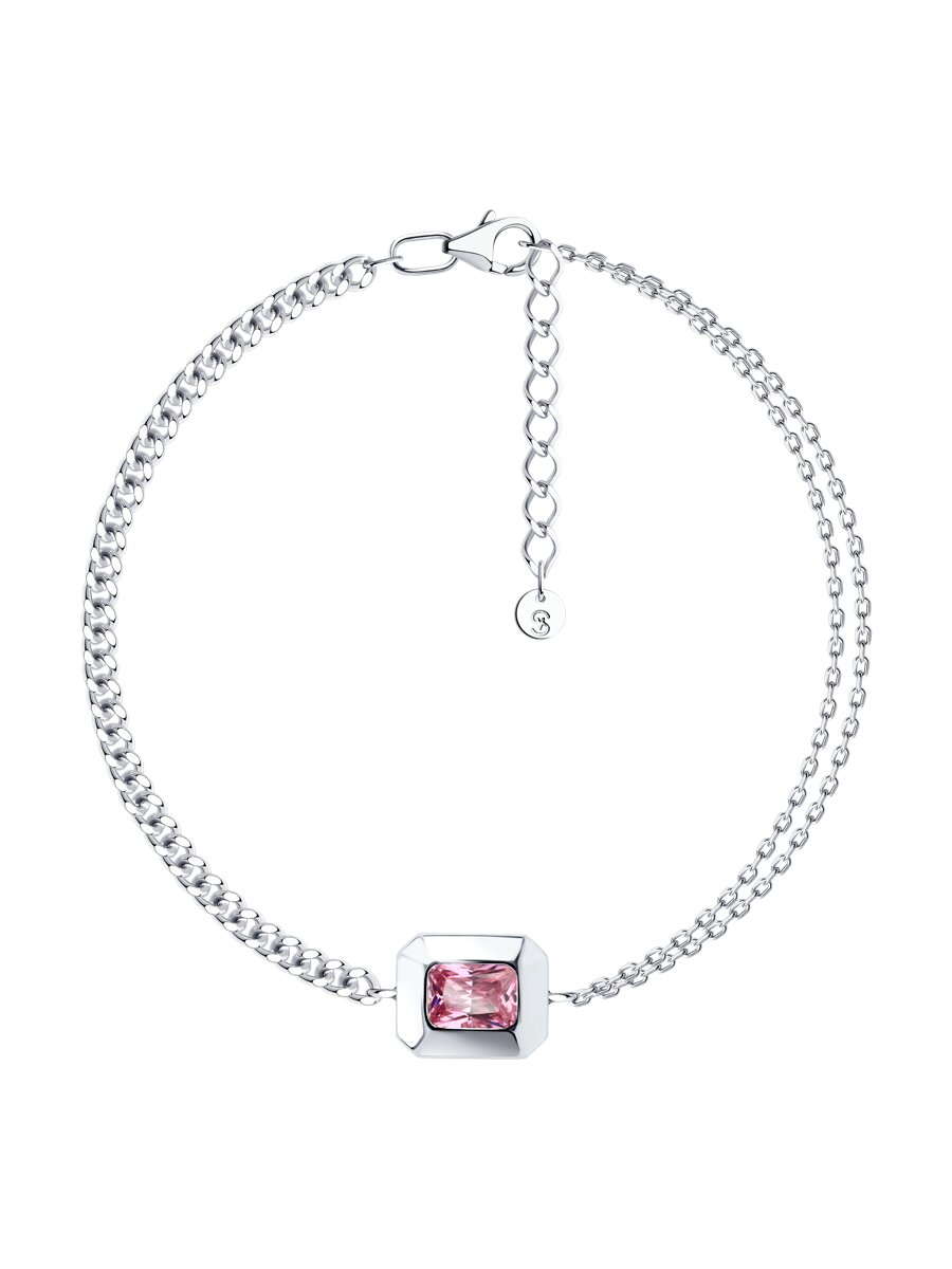 Браслет SOKOLOV - Серебро 925, Фианит (арт. 94051280)