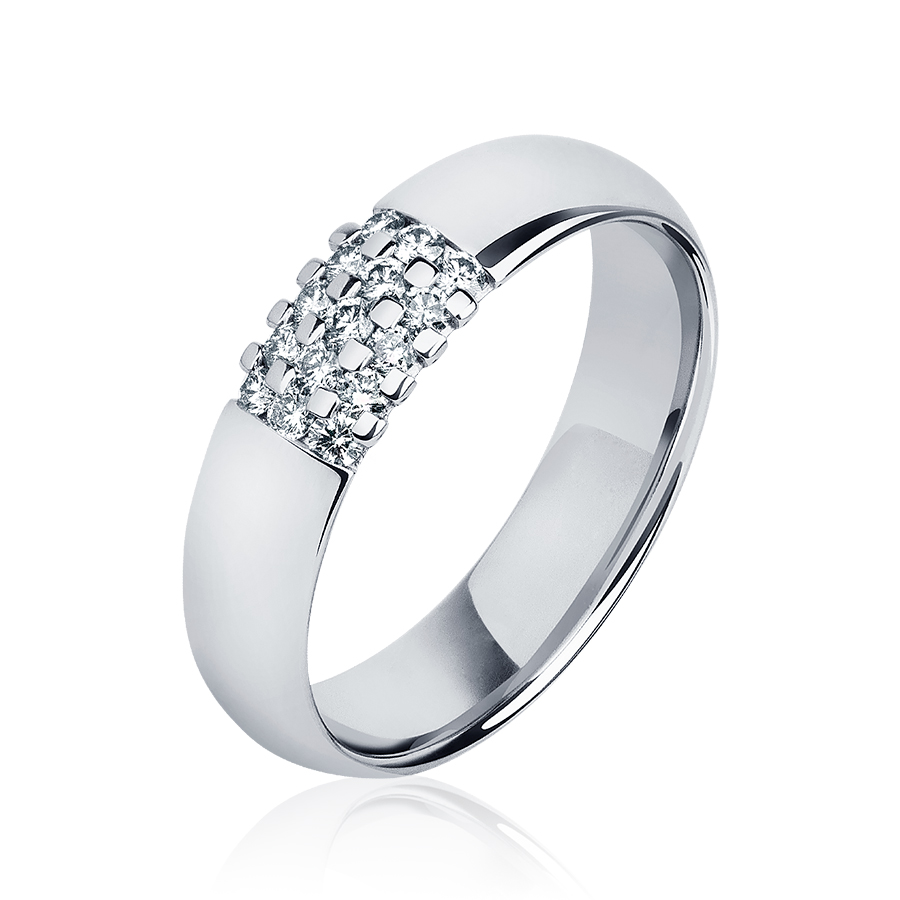 Кольцо Platinum Lab. - Платина 950, Бриллиант (арт. ПК-118-15)